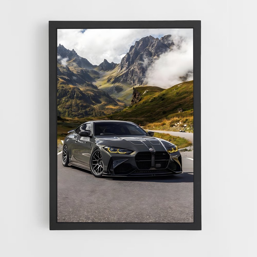 Poster competition de Vitesse – affiche BMW (vue 2)